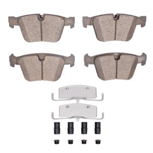 Mercedes-Benz CL65 AMG Brake Pads - Rear - R1 Concepts - Semi Met - `07-`14